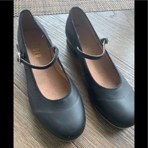 Bloch Techno Tap it Black Leather Tap Shoes (7.5)